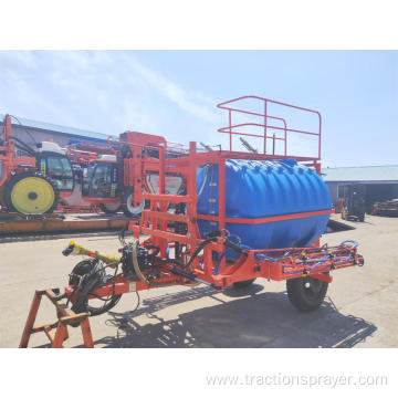 trailer sprayer with boom